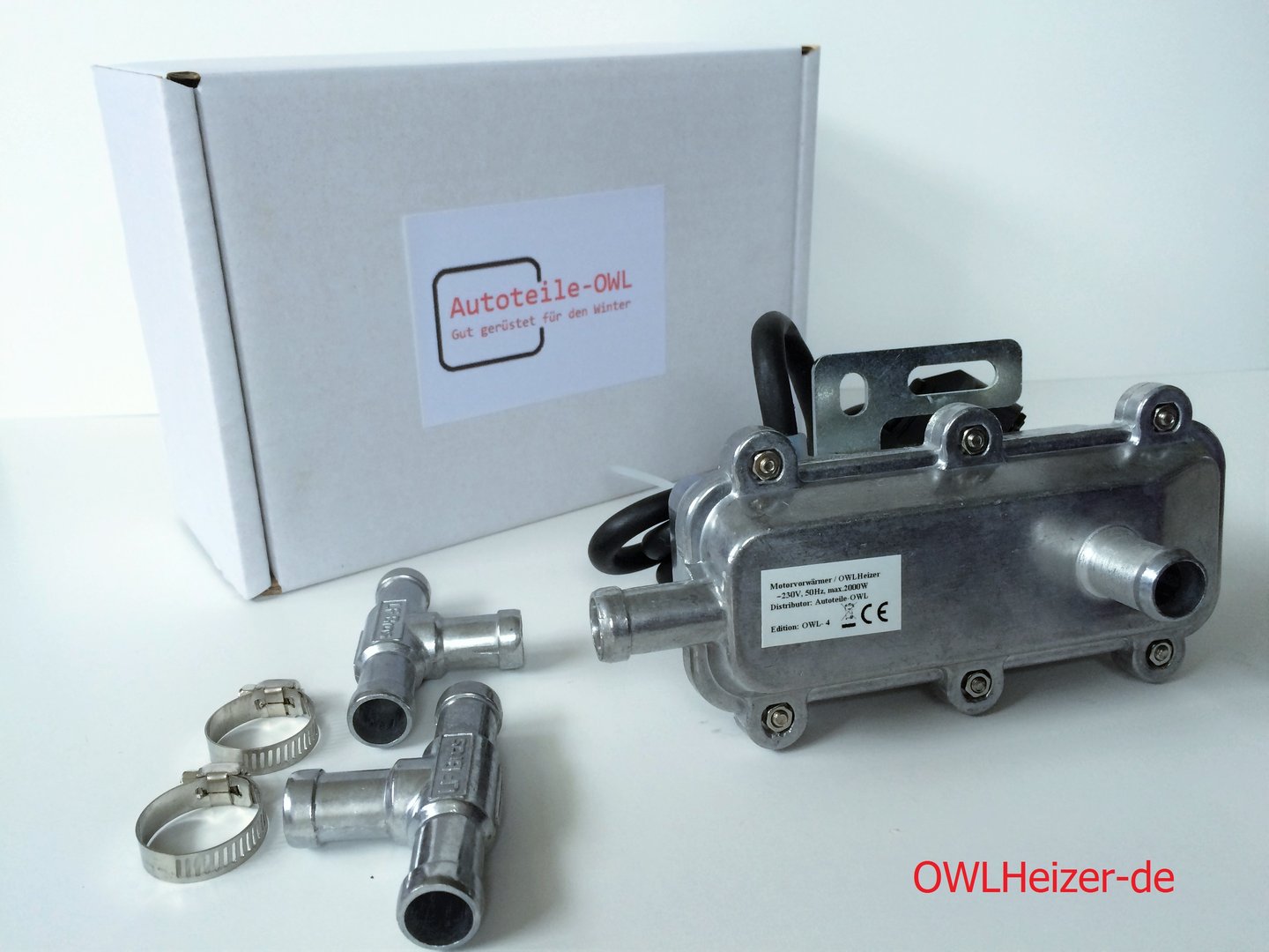 Motorvorwärmer OWLHeizer OWL-4S 75-85°C* 2000 Watt